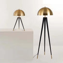 Axyaa Gold Tripod LED Floor Lamp for Modern Nordic Home Decor