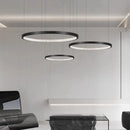 Axyaa Circular Pendant Light: Italian Living Room, Nordic Restaurant Style