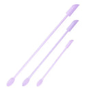 Axyaa Silicone Double-Pointed Spatula and Spoon: Multipurpose Baking and Cosmetic Tool