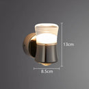 Axyaa Rotatable Wall Lamp Nordic LED Lighting for Bedroom Living Room Decoration