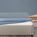 Axyaa Bamboo Fitted Sheet Double Queen Size Luxury Mattress Cover
