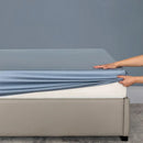 Axyaa Silky Bamboo Bed Fitted Sheet | Luxury Mattress Cover - Double Queen Size