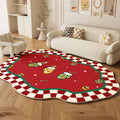 Luxury Axyaa Christmas Living Room Carpet with Special Sofa Fit, Coffee Table Comfort Rug