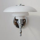 Axyaa LED Glass Wall Lamp - Nordic Design Bedroom Lighting - Replaceable Bulb