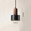 Axyaa Cream Minimalist Stone Chandelier - Nordic Wabi Sabi Style