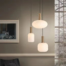 Axyaa Glass Pendant Chandelier for Modern Decor in Restaurant, Shop, or Bedroom