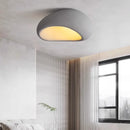 Axyaa Nordic Wabi Sabi LED Ceiling Chandelier Cream Style Modern Bedroom Light