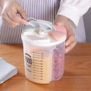 Axyaa Multigrain Storage Container Dispenser Organizer for Kitchen