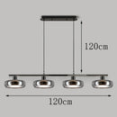 Axyaa Modern LED Pendant Light for Living Room & Dining Room Decor