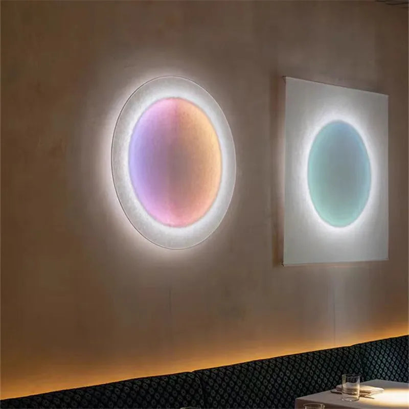 Axyaa Moonlight LED Wall Lamp - Dimmable Art Deco Lighting for Home and Hospitality