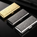 Axya Slim Cigarette Case, Waterproof, Portable, 10-14Pcs, Embossed, Gifts Box
