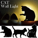Axyaa Cat Sensor LED Night Light Wall Lamp for Room Lighting Deco