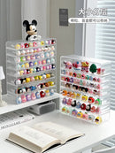 Axyaa Acrylic Small Blind Box Display Stand for Pop Bean Figures Collection