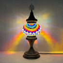 Axyaa Vintage Art Deco Mosaic Table Lamp Glass Bed Light Night Lights