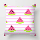 Axyaa Tropical Fruits Cushion Cover Watermelon Pineapple Decorative Pillow Case