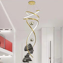 Axyaa Modern LED Pendant Chandeliers for Living Room Staircase Lighting