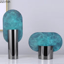 Axyaa Geometric Marble Vase: Creative Table Decoration for Aesthetic Rooms