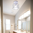Axya Vintage Wire Cage Ceiling Lights for Home Restaurant Hotel Decor