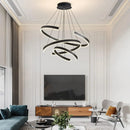 Axyaa Minimalist LED Chandelier for Home Lighting