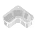 Axyaa Sink Drain Rack & Sponge Holder Wall Mount Kitchen Storage Basket