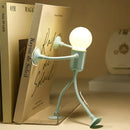 Axyaa Funny Sportsman Night Light Desk Lamp for Bedroom, Bathroom & Kitchen