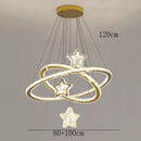 Axyaa LED Chandeliers: Modern Pendant Light for Living & Dining Room Lighting