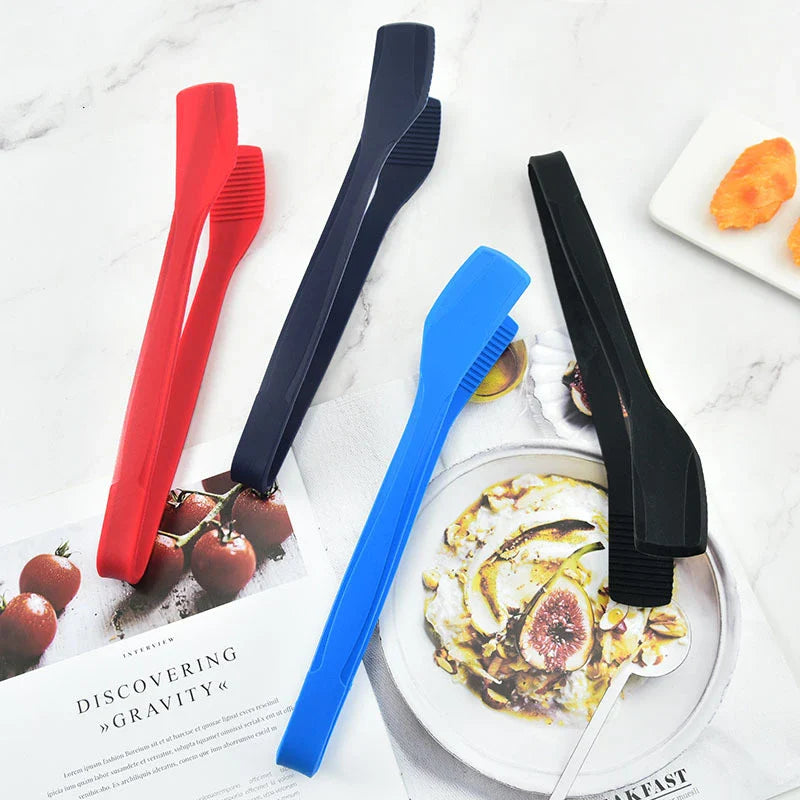 Axyaa Silicone Non-Slip Food Tongs - Versatile Cooking Utensil for Home