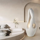 Axyaa Nordic Designer Floor Lamp: Wabi Sabi Style LED Lighting for Elegant Home Decor