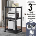 Axyaa Printer Stand Rack Vertical Cabinet Shelf for Kitchen Microwave Audio Video Media