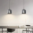 Nordic Glass Pendant Light LED Mini Copper for Bedroom Beside Table - Axyaa Brand