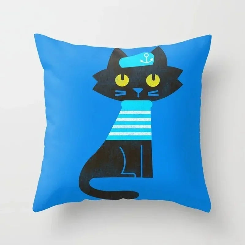 Axyaa Cartoon Animal Pillowcase: Office Car Seat Decor, Sofa Bedroom Cute Pillowcase