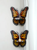 Axyaa Butterfly Crystal Shelf: Home Decor Essential Oil Rack & Floating Wall Display