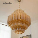 Axyaa Gold Crystal LED Chandeliers for Living Room Luxury Lighting Fixture