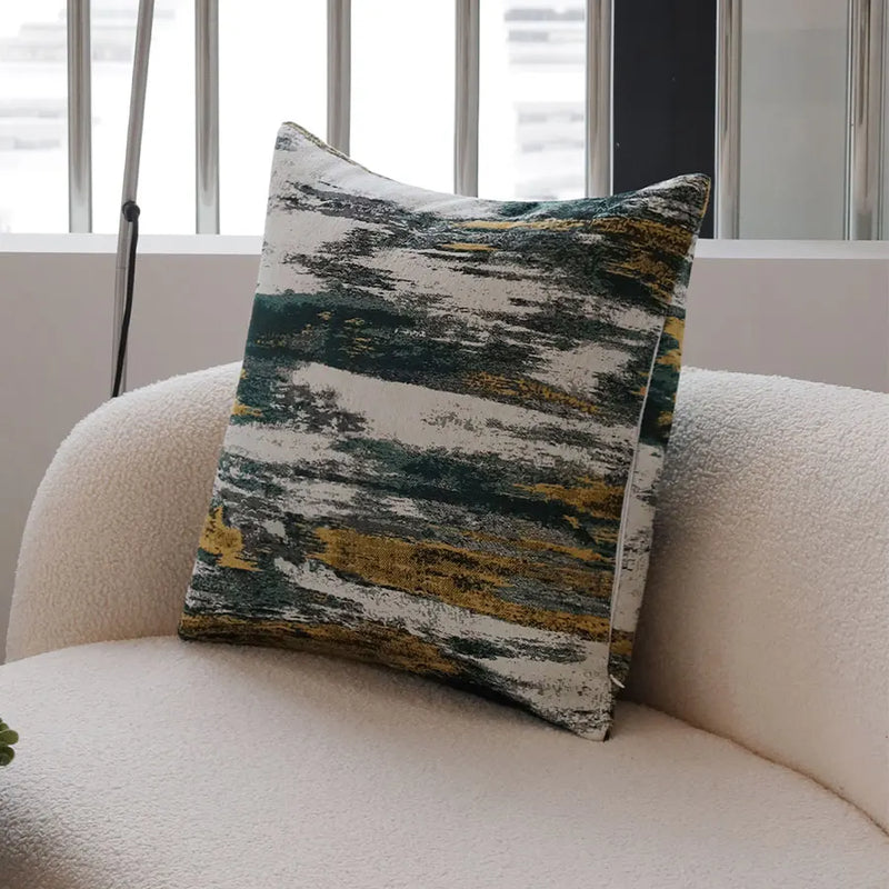 Axyaa Green Gradient Cushion Cover - Nordic Style Home Decor Pillow Cover