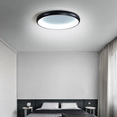 Axyaa Modern Circle Ceiling Chandeliers: Dimmable Round LED Light for Living Room, Bedroom, Kitchen & Office