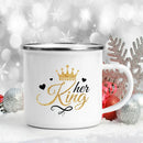 Axyaa Love Connection Couple Mugs, Creative Coffee Cups, Valentines Gifts