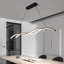Axyaa Modern Minimalist Chandelier for Dining Room and Restaurant Lighting