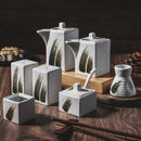 Axya Seasoning Jar Set for Restaurant Cuisine - Oil, Pepper, Spice, and Sauce Pot