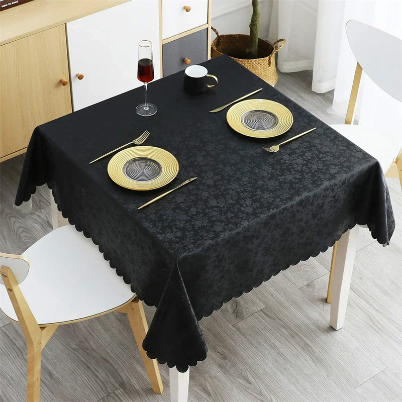 Axyaa Waterproof Nordic Tablecloth for Wedding Decor & Dining Table