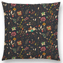 Axyaa Botanical Floral & Butterfly Cushion Cover - Home Decor Sofa Pillow Case