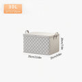 Axyaa Quilt Storage Bag with Lid & Handle - Moisture-Proof Organizer