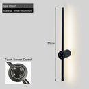 Axyaa Dimmable LED Wall Sconce Touch Screen Control Wall Lighting