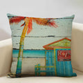 Axyaa Linen Pillow Case 45x45cm for Home Decor and Relaxation