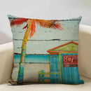 Axyaa Linen Pillow Case 45x45cm for Home Decor and Relaxation