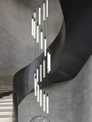 Axyaa Modern LED Chandelier Pendant for Loft Staircase Lighting