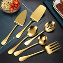 Axyaa Stainless Steel Kitchen Cutlery Set for Serving, Steak, Soup, and Buffet