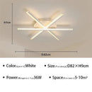 Axyaa Fan-shaped LED Ceiling Light for Modern Home Decor & Lighting Fixtures