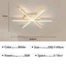 Axyaa LED Fan-shaped Ceiling Light for Modern Home Decor and Lighting Fixtures