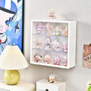 Axyaa Plush Doll Storage Box: Dust-Proof & Spacious for Labubu Blind Box Display