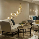 Axyaa LED Wall Lamp: Italian Designer Modern Sconce for Living Room, Bedroom, Aisle, Stairway